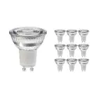 Multipack 10x Noxion Lucent LED Spot GU10 PAR16 4.8W 450lm 36D - 840 Cool White | Replaces 65W